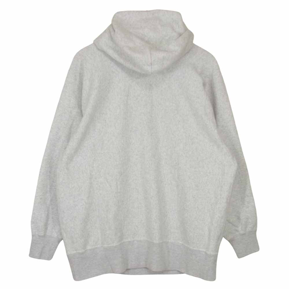 DESCENDANT ディセンダント 18AW TEAM HOODED SWEATSHIRT チーム フーデッド スウェットシャツ グレー系 2【中古】