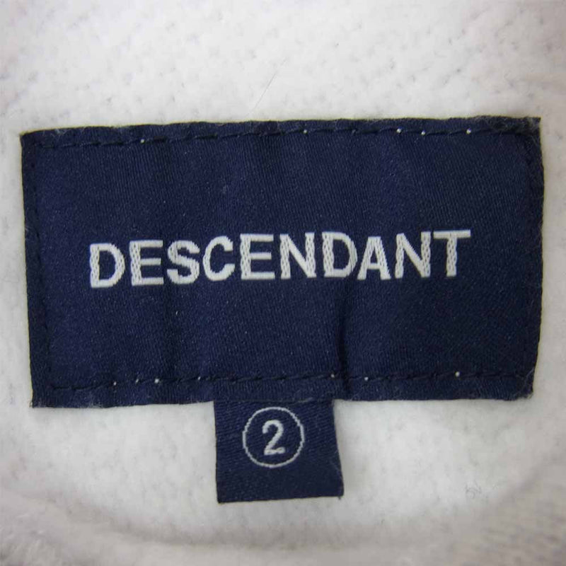 DESCENDANT ディセンダント 18AW TEAM HOODED SWEATSHIRT チーム