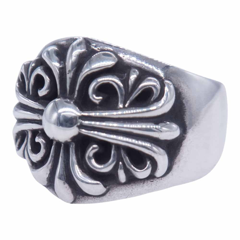 CHROME HEARTS クロムハーツ（原本無） KEEPER RING キーパー リング シルバー系【中古】