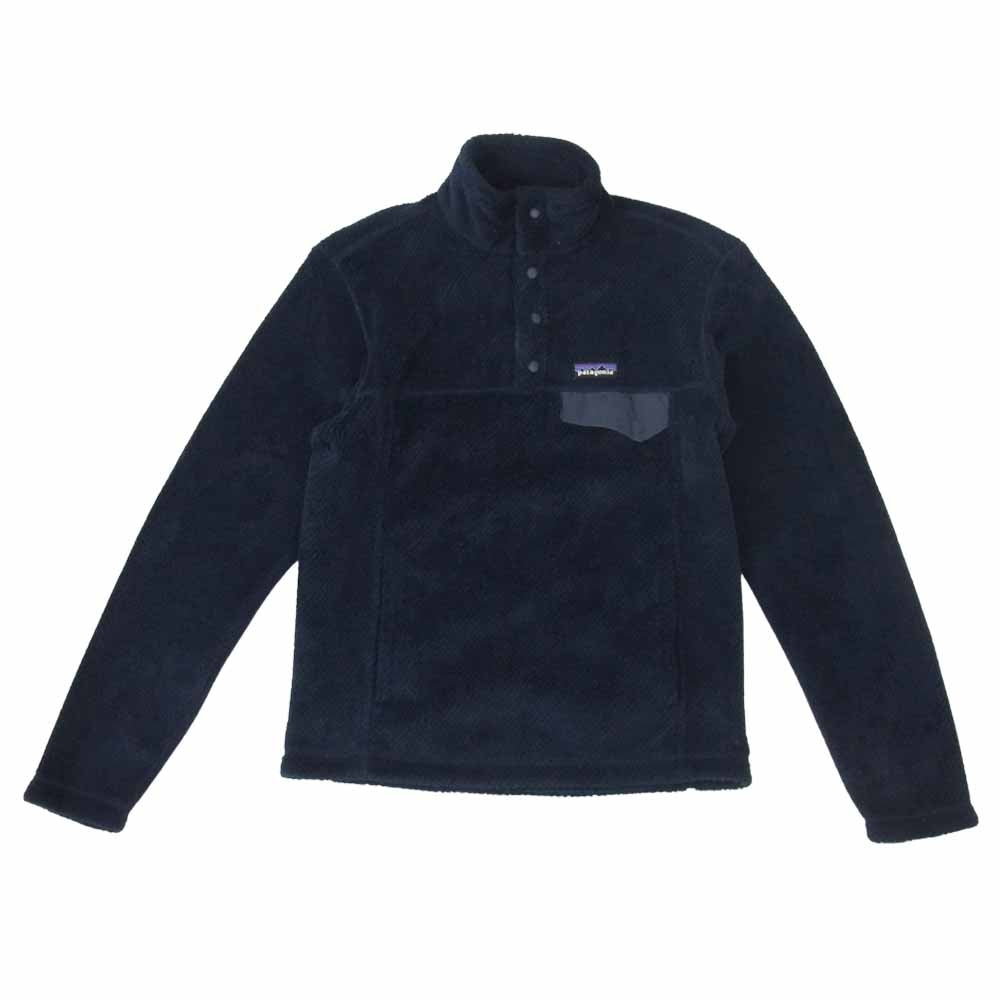 patagonia パタゴニア 17AW 25390 Re-Tool Snap-T PO リツール スナップT フリース プルオーバー ネイビー系 XS【中古】