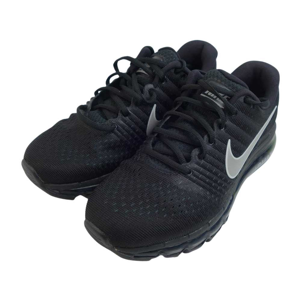 NIKE ナイキ 849559-001 未使用 AIR MAX 2017 エアマックス スニーカー ブラック系 25.5cm【極上美品】【中古】