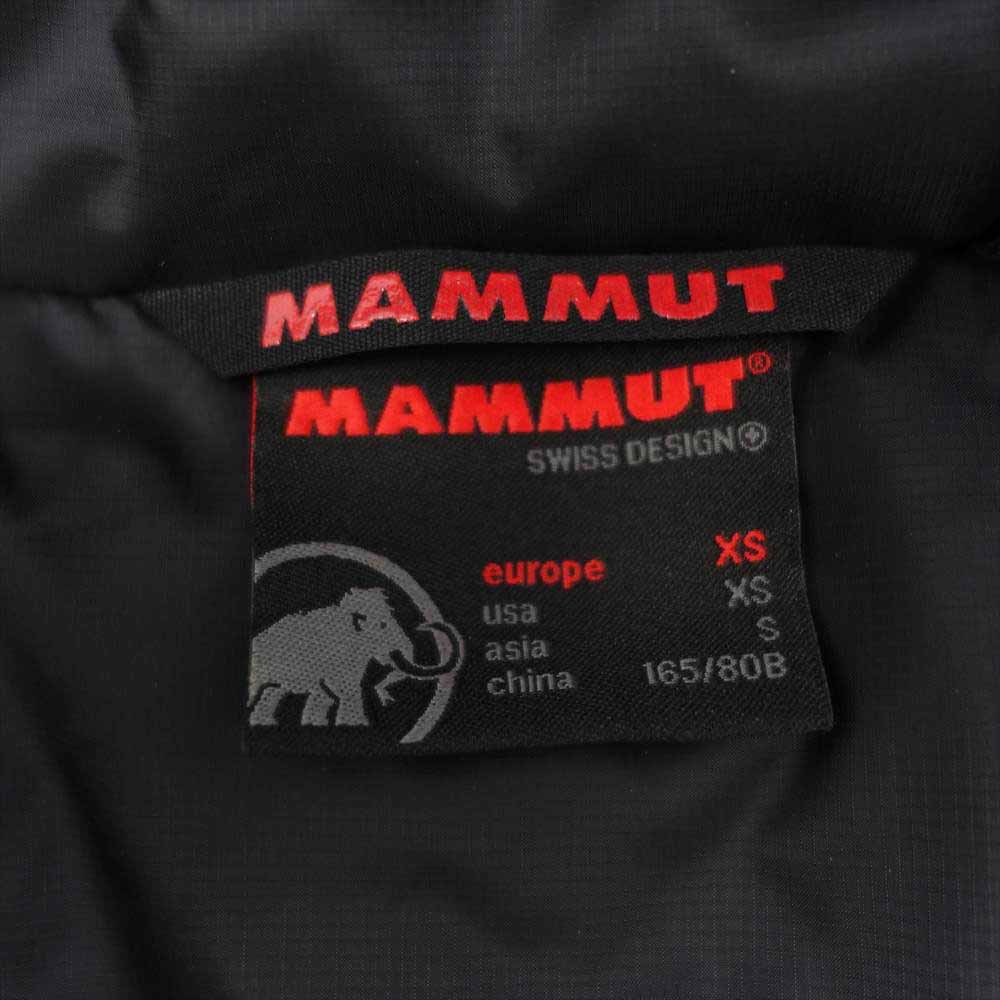 Mammut マムート 1010-19820 WS SNOWFIELD DOWN JACKET スノーフィールド ダウン ジャケット ブラック系 XS【中古】