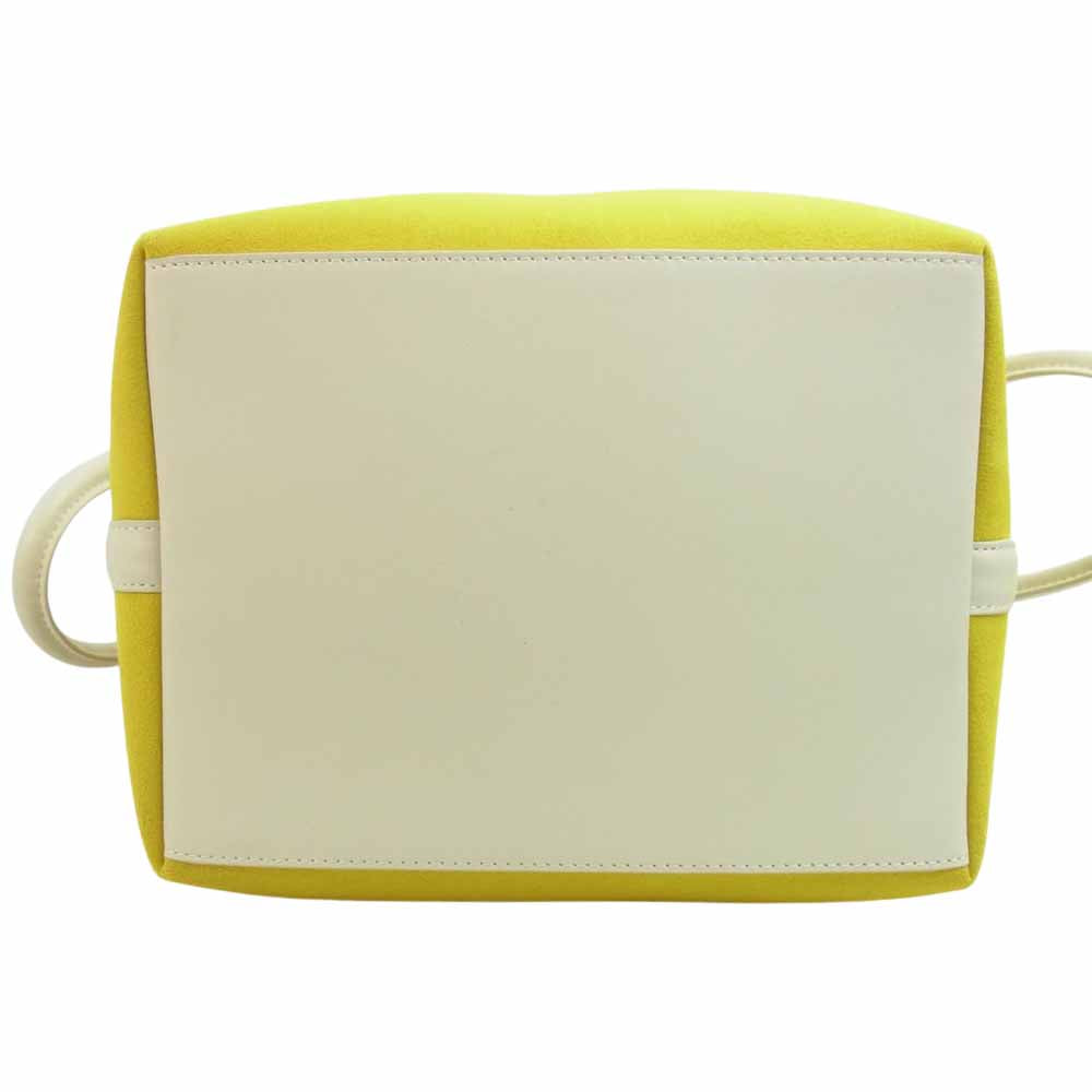 VASIC ヴァジック BOND BI COLOR ボンド バイカラー ハンドバッグ イエロー系【美品】【中古】