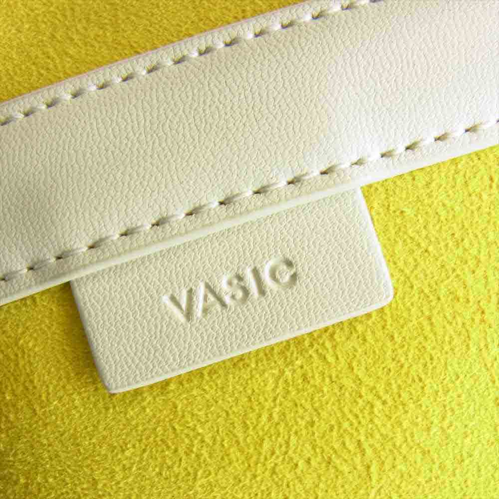 VASIC ヴァジック BOND BI COLOR ボンド バイカラー ハンドバッグ イエロー系【美品】【中古】