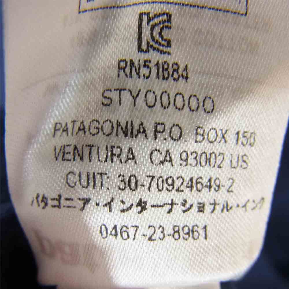 patagonia パタゴニア 19AW 39539 P-6 Logo Uprisal Hoody P-6ロゴ アップライザル フーディ プルオーバー パーカー ネイビー系 L【中古】