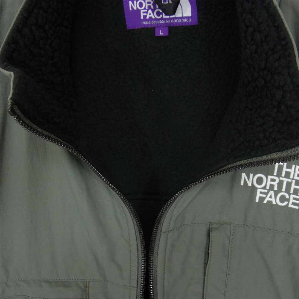 THE NORTH FACE ノースフェイス NA2056N PURPLE LABEL パープルレーベル Field Denali Jacket フィールド デナリ ジャケット グレー系 L【中古】