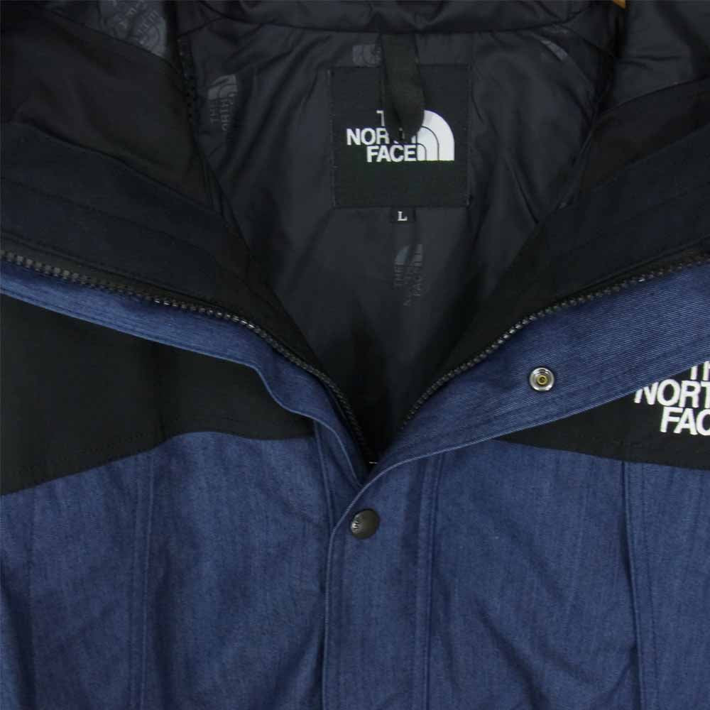 THE NORTH FACE ノースフェイス NP12032 MOUNTAIN LIGHT DENIM JACKET マウンテン ライト デニム ジャケット ネイビー系 L【中古】