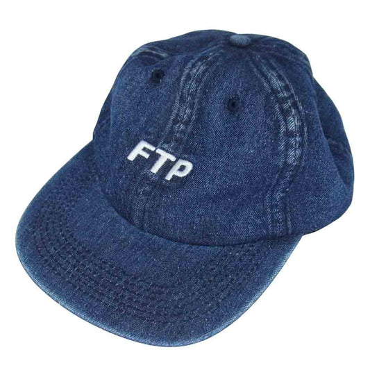 ブランドディッキーズ 6パネル デニム キャップ インディゴブルー系【中古】
