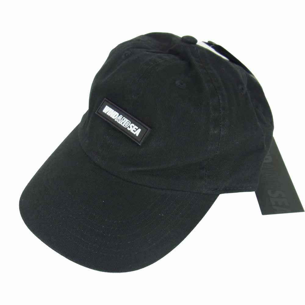 WIND AND SEA ウィンダンシー WDS-19A-GD-05 WDS CAP ロゴ キャップ ブラック系 F【中古】