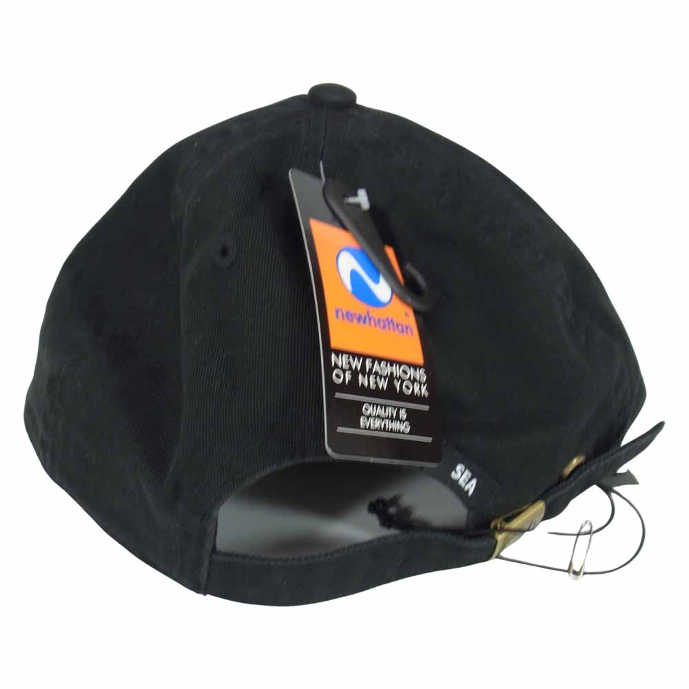 WIND AND SEA ウィンダンシー WDS-19A-GD-05 WDS CAP ロゴ キャップ ブラック系 F【中古】