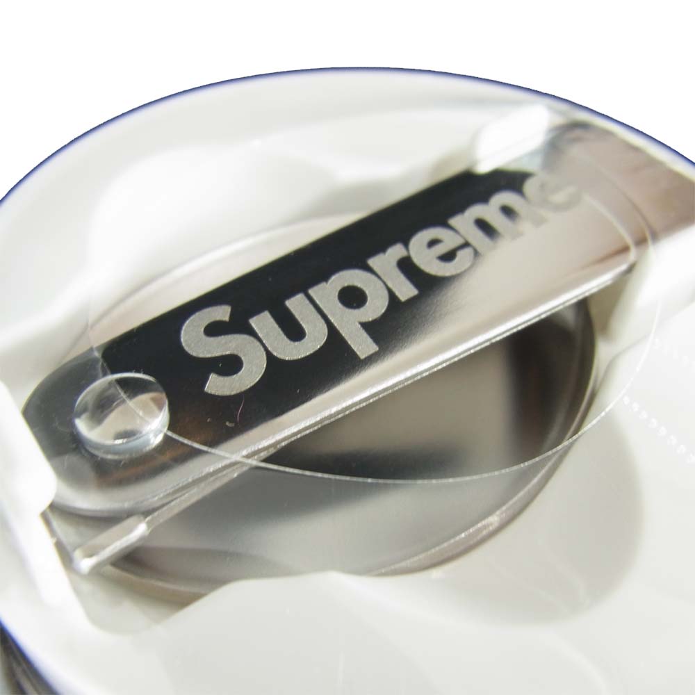 Supreme シュプリーム 18AW × Thermos サーモス Stainless King Food Jar + Spoon ステンレスキング 折り畳みスプーン付き フードジャー ホワイト系【新古品】【未使用】【中古】