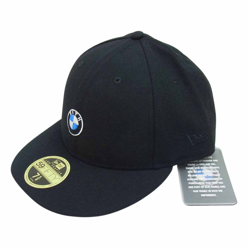 キス KH5883-100 × BMW New Era Low Profile 59FIFTY Fitted Cap ニューエラ キャップ ブラック系 60.6cm【新古品】【未使用】【中古】