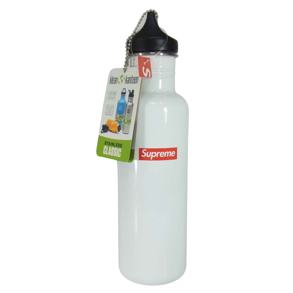 Supreme シュプリーム 16SS × Kleen Kanteen クリーンカンティーン Classic Bottle クラシック ボトル ホワイト系【極上美品】【中古】