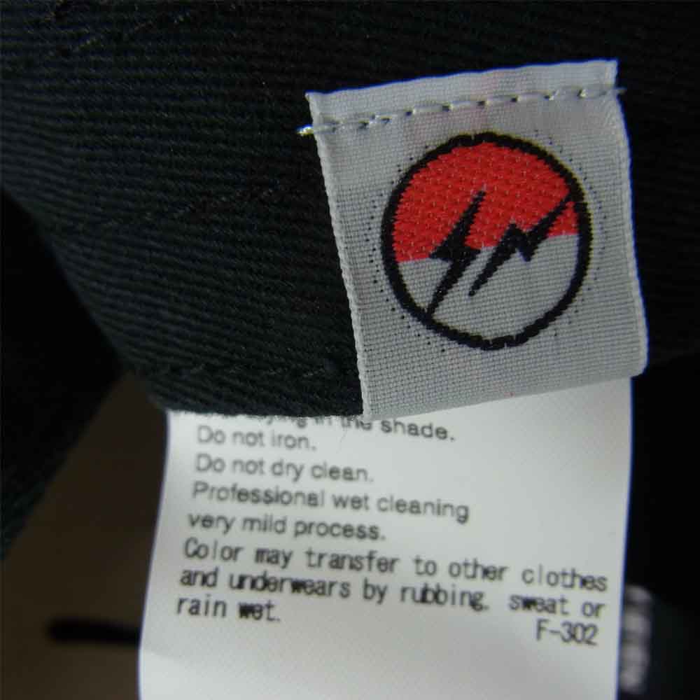 FRAGMENT DESIGN フラグメントデザイン 19SS × POKEMON ポケモン THUNDERBOLT PROJECT CAP サンダーボルトプロジェクト キャップ ブラック系【極上美品】【中古】
