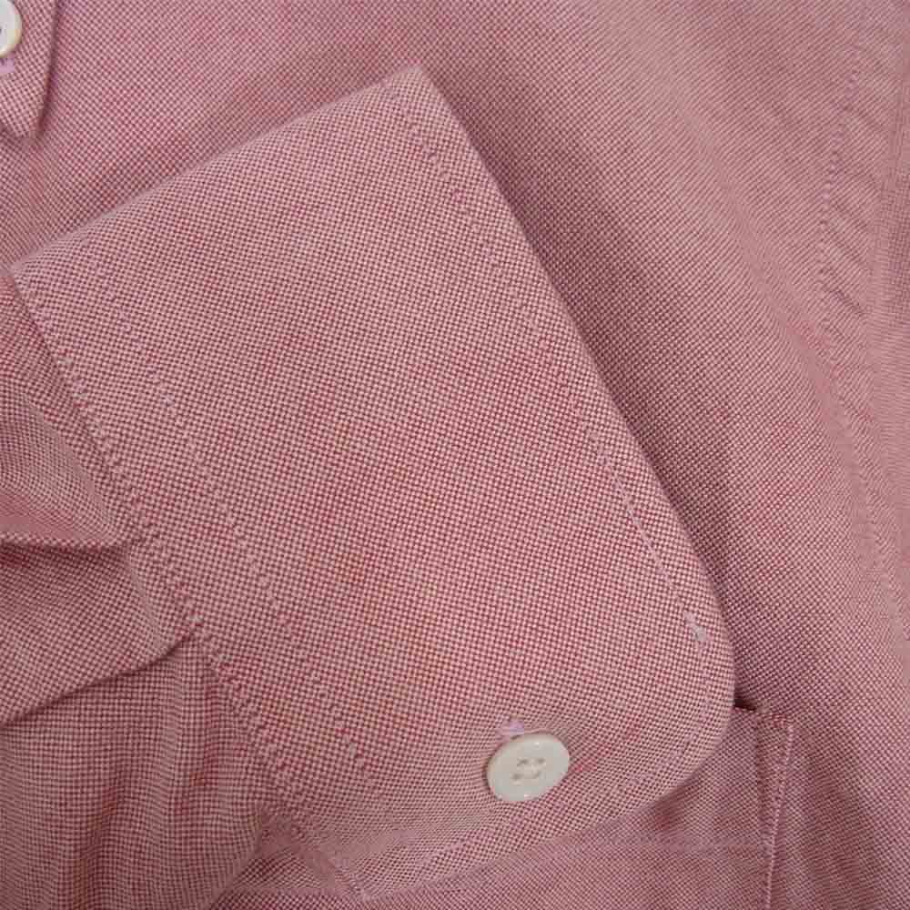 サタデーズサーフニューヨーク Crosby Solid Oxford L/S WOVEN SHIRT オックスフォード 長袖 シャツ レッド系 XS【新古品】【未使用】【中古】