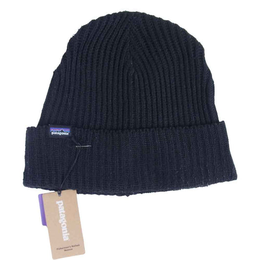patagonia パタゴニア 29105 フィッシャーマンズ ロールド ニット帽 ブラック系【中古】