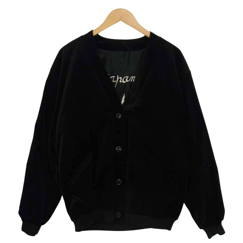 TAILOR TOYO テイラー東洋 TT14567AK × GOLD × ARK TT14567AK ARKSTANDARD 10th SUKA CARDIGAN 10周年 ゴールド アークスタンダード リバーシブル カーディガン ブラック系 L【中古】