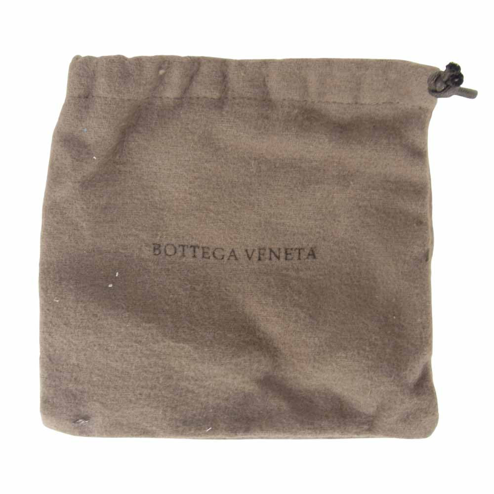 BOTTEGAVENETA ボッテガヴェネタ イントレチャート ジップ レザー コインケース オレンジ系【中古】