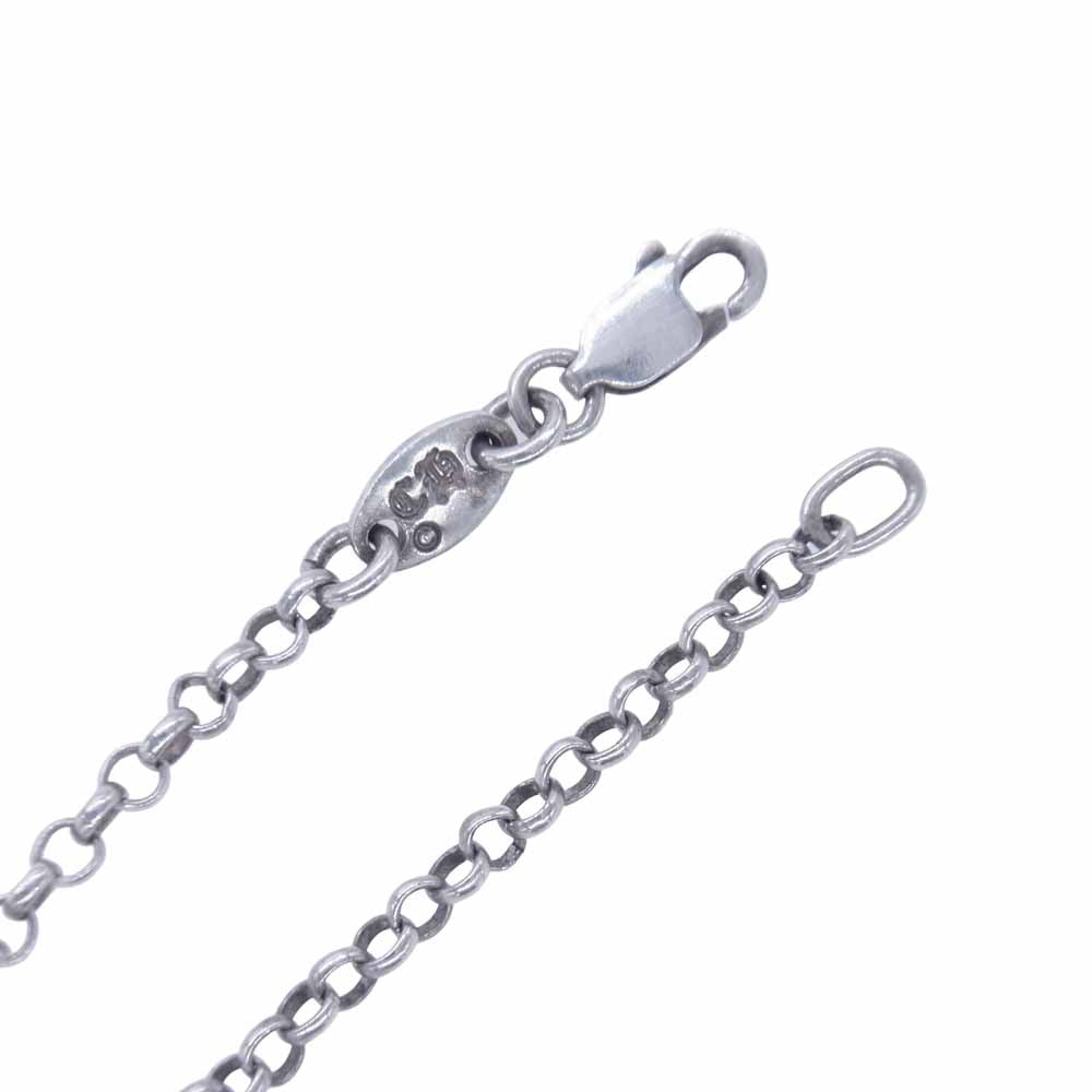 CHROME HEARTS クロムハーツ（原本有） NECKCHAIN R 16 インチ ロール ネックレス チェーン シルバー系【中古】
