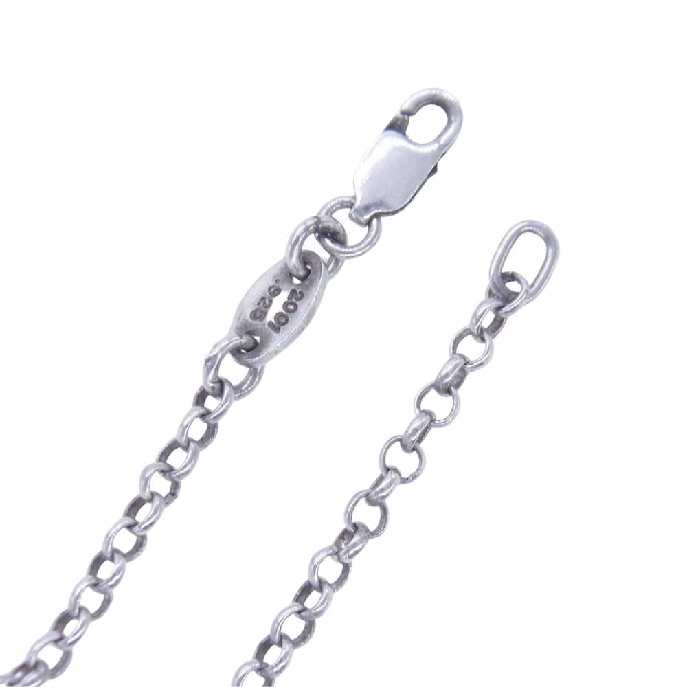 CHROME HEARTS クロムハーツ（原本有） NECKCHAIN R 16 インチ ロール ネックレス チェーン シルバー系【中古】