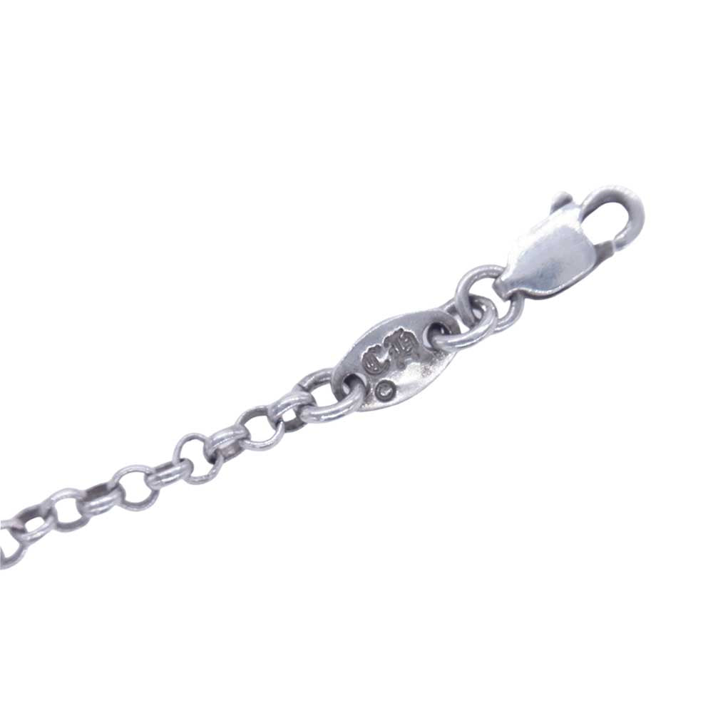CHROME HEARTS クロムハーツ（原本有） NECKCHAIN R 16 インチ ロール ネックレス チェーン シルバー系【中古】