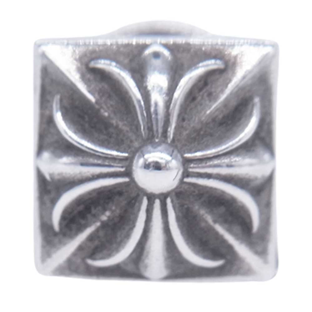 CHROME HEARTS クロムハーツ（原本有） STUD PYRAMID PLS ピラミッド スタッド ピアス シルバー系【中古】