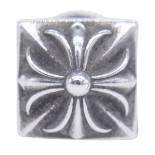 CHROME HEARTS クロムハーツ（原本有） STUD PYRAMID PLS ピラミッド スタッド ピアス シルバー系【中古】
