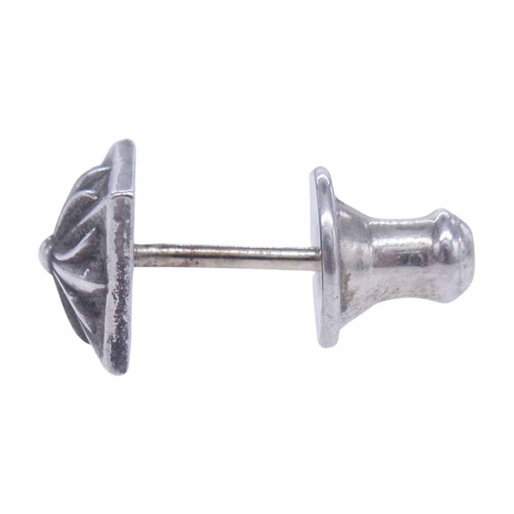 CHROME HEARTS クロムハーツ（原本有） STUD PYRAMID PLS ピラミッド スタッド ピアス シルバー系【中古】