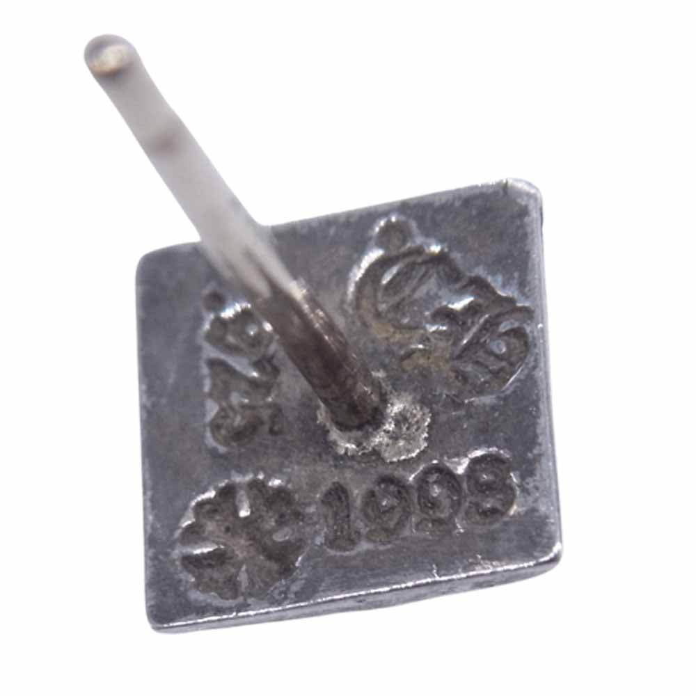 CHROME HEARTS クロムハーツ（原本有） STUD PYRAMID PLS ピラミッド スタッド ピアス シルバー系【中古】