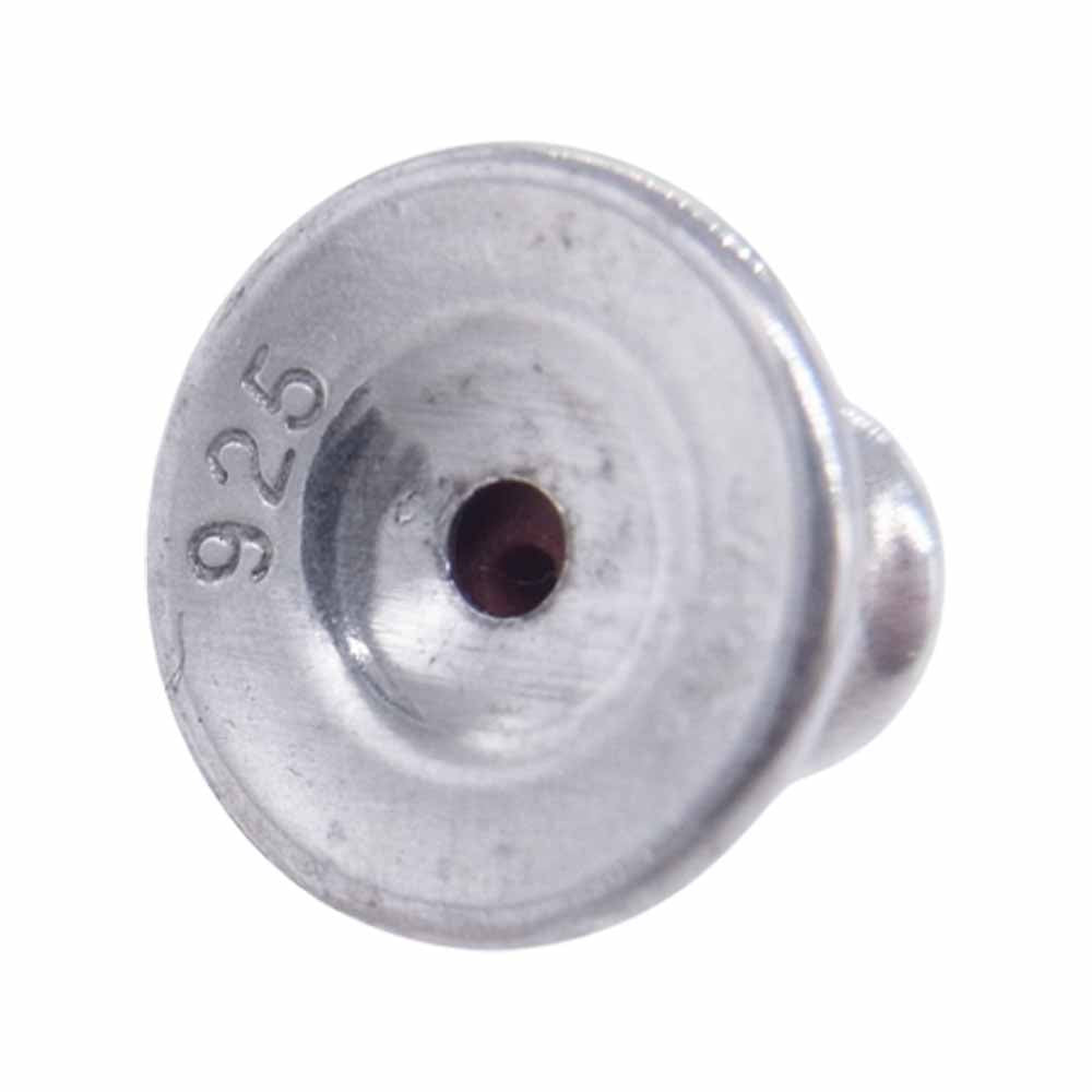CHROME HEARTS クロムハーツ（原本有） STUD PYRAMID PLS ピラミッド スタッド ピアス シルバー系【中古】