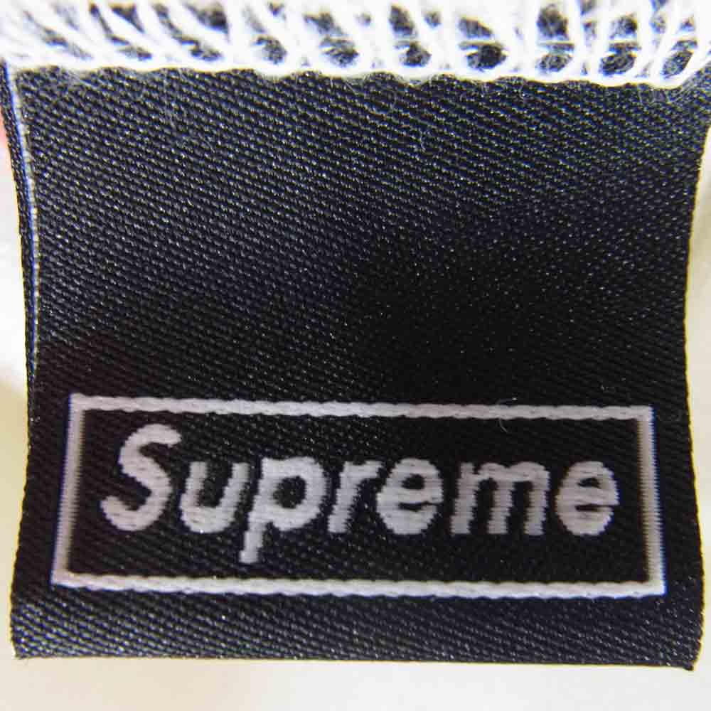 Supreme シュプリーム 16AW New Era Chenille Script Beanie ニューエラ スクリプト ボンボン ビーニー ホワイト系【美品】【中古】