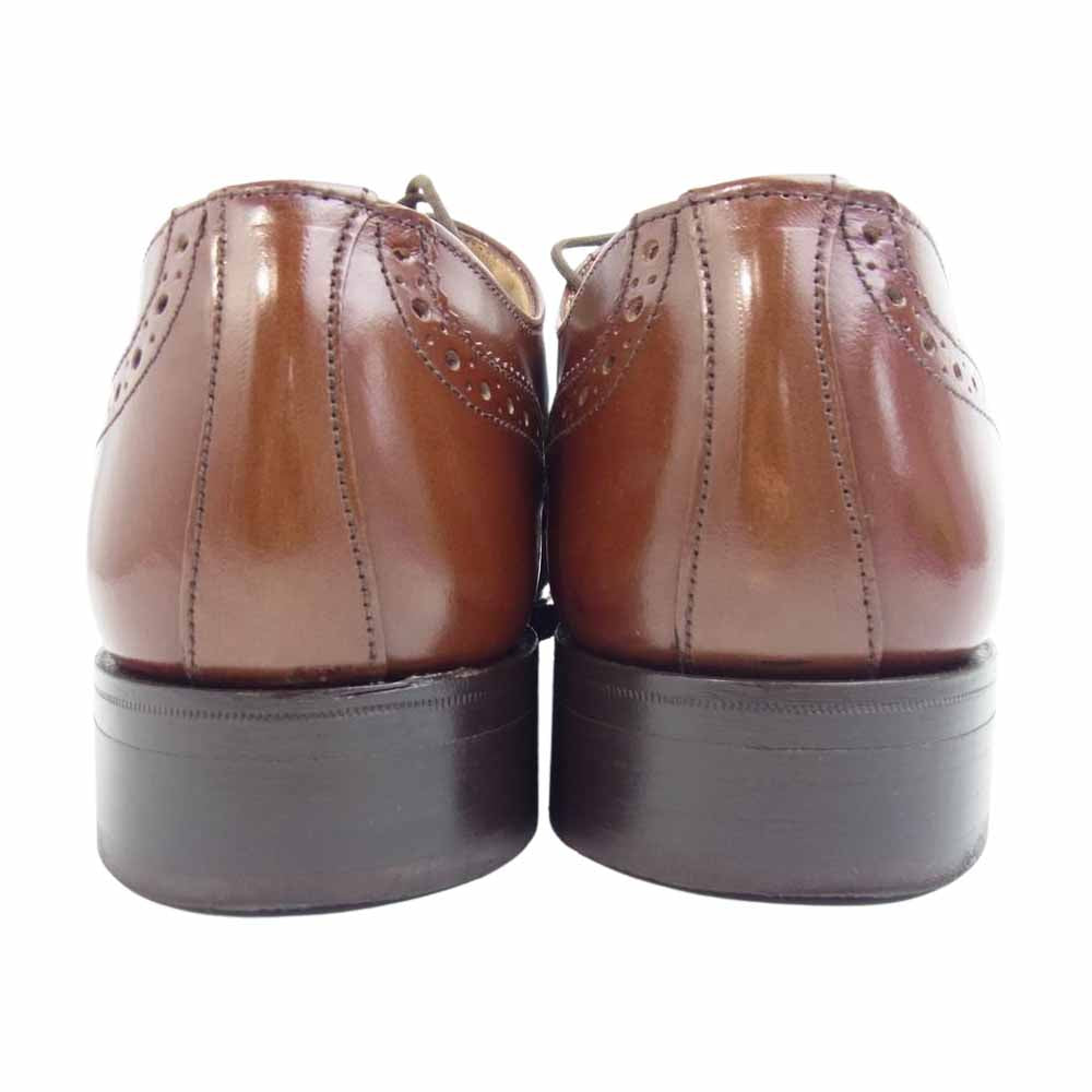 Clarks クラークス 3145T 英国製 ウイングチップ シューズ ブラウン系 5【中古】