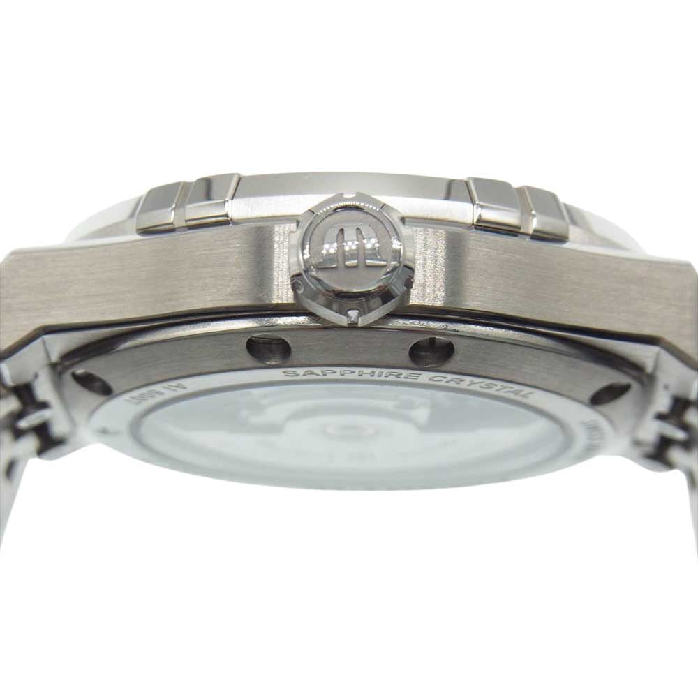 MAURICE LACROIX モーリスラクロア AI6007-SS002-330-1 国内正規取扱店2021年9月購入品 アイコン オートマティック ウォッチ 自動巻 腕時計 シルバー系【中古】