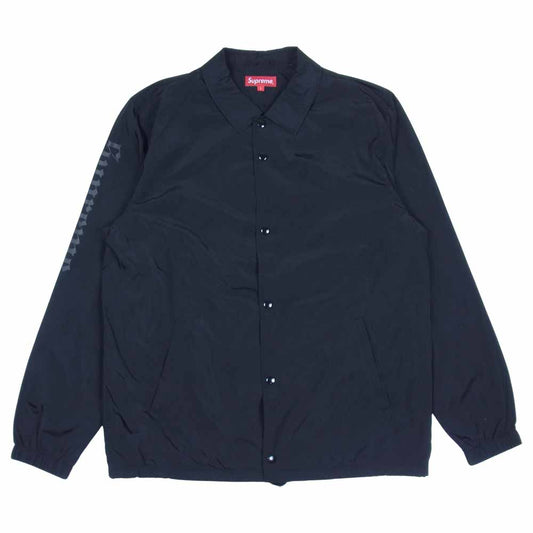 Supreme シュプリーム x Slayer 16AW Eagle Cutter Coaches Jacket カッター コーチ ジャケット ブラック系 L【中古】