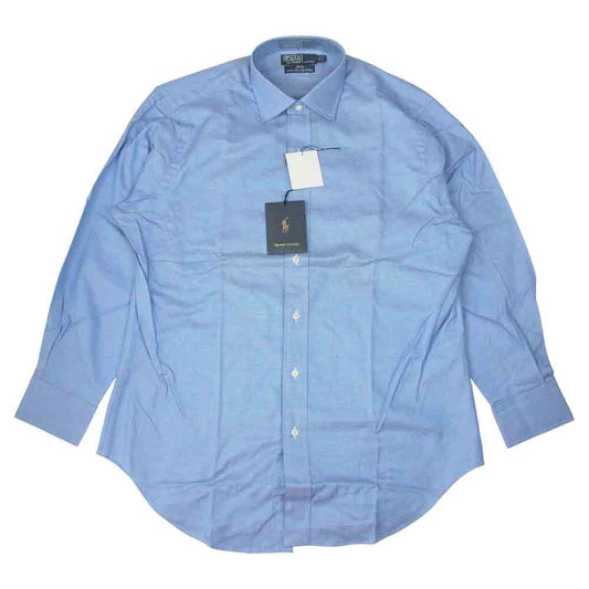 POLO RALPH LAUREN ポロ・ラルフローレン チェック 長袖 シャツ ブルー系 40～82【新古品】【未使用】【中古】