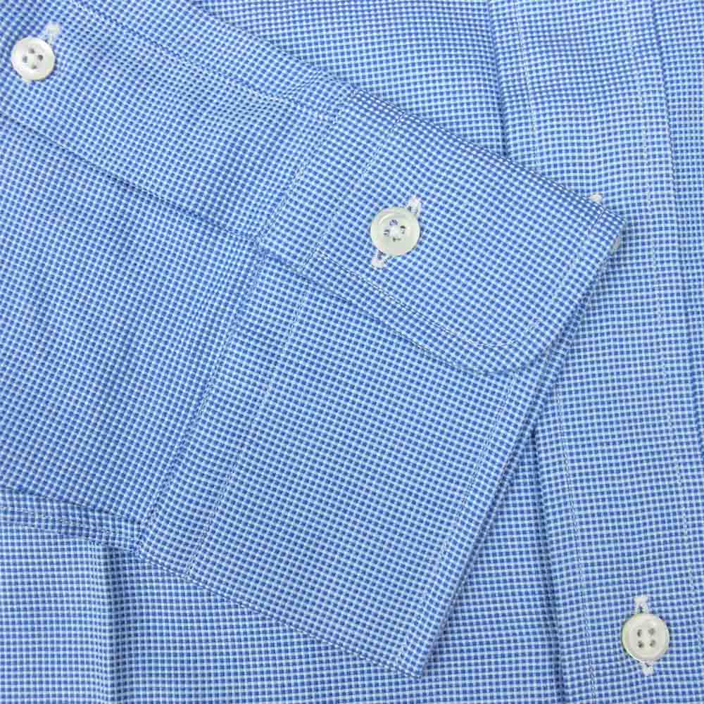 POLO RALPH LAUREN ポロ・ラルフローレン チェック 長袖 シャツ ブルー系 40～82【新古品】【未使用】【中古】