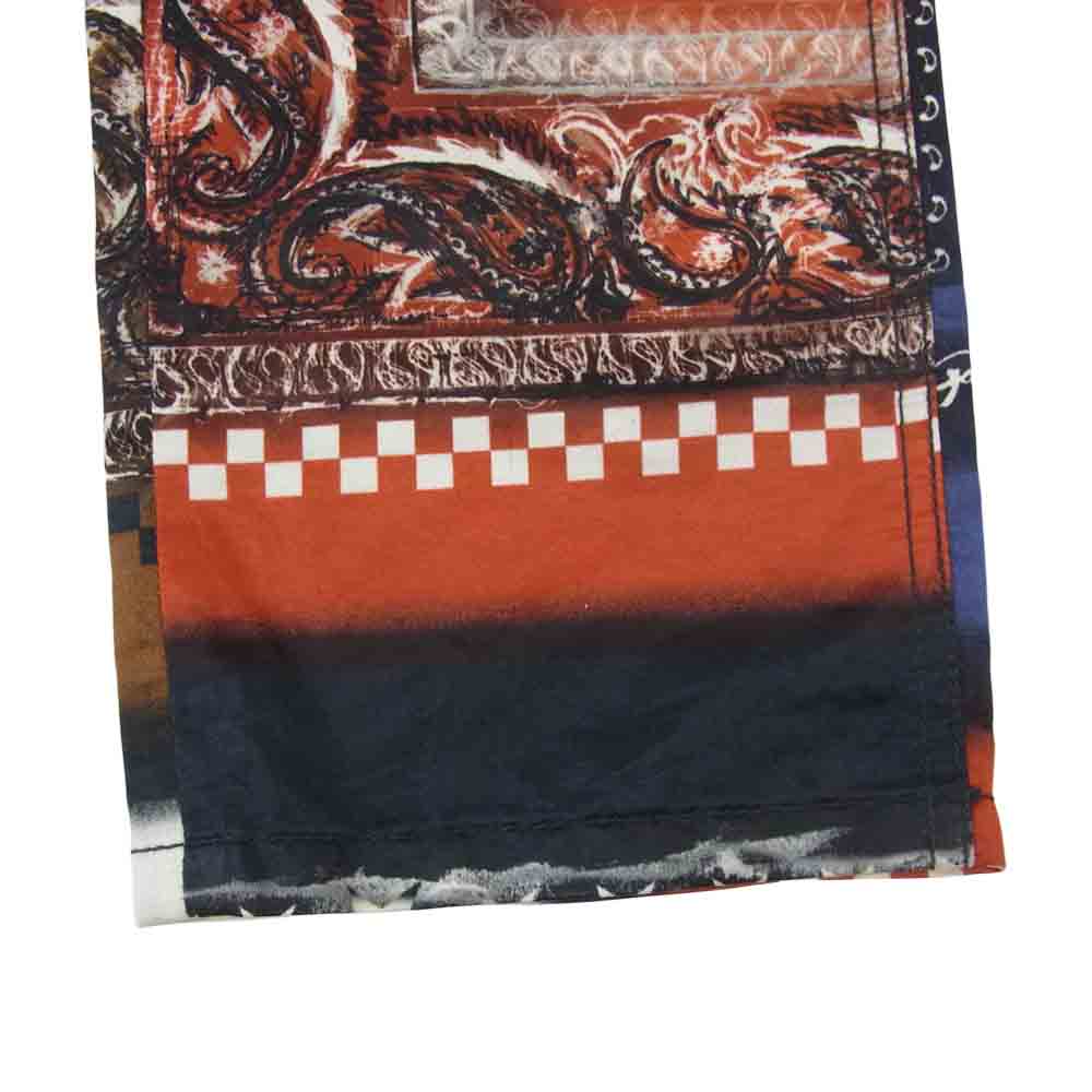 JEAN-PAUL GAULTIER ジャンポールゴルチエ PRJH-IA1-2016 国内バスストップ正規品 アーカイブ イタリア製 コットンキュプラ バンダナ ペイズリー パンツ マルチカラー系 30【中古】