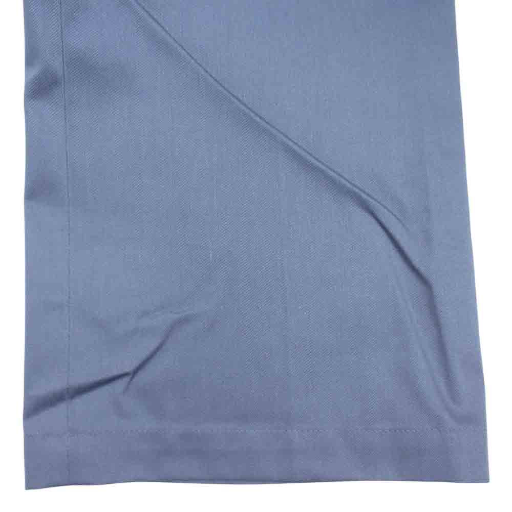 WACKO MARIA ワコマリア T/C PANTS チェーン刺繍 ロゴ ツイル チノパンツ グレー系 XL【中古】