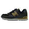 NEW BALANCE ニューバランス M574 BKG × ミタスニーカーズ × ヴィクティム Victim ローカットスニーカー ブラック系 ゴールド系 29【新古品】【未使用】【中古】