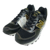 NEW BALANCE ニューバランス M574 BKG × ミタスニーカーズ × ヴィクティム Victim ローカットスニーカー ブラック系 ゴールド系 29【新古品】【未使用】【中古】