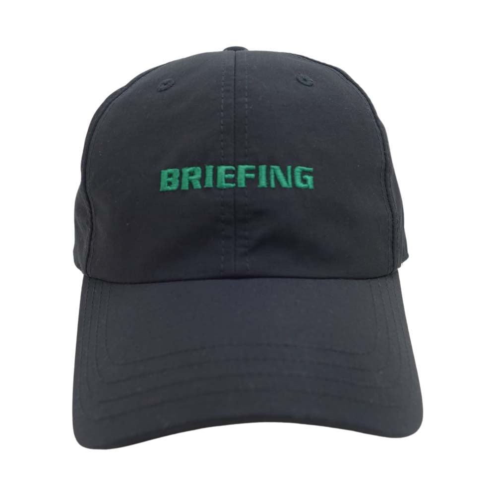 BRIEFING ブリーフィング BRN21RF17 国内正規品 6パネル キャップ ブラック系 FREE【極上美品】【中古】