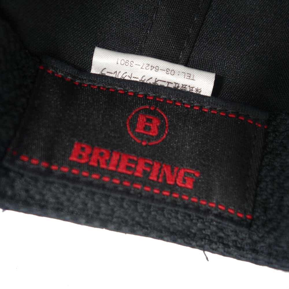 BRIEFING ブリーフィング BRN21RF17 国内正規品 6パネル キャップ ブラック系 FREE【極上美品】【中古】