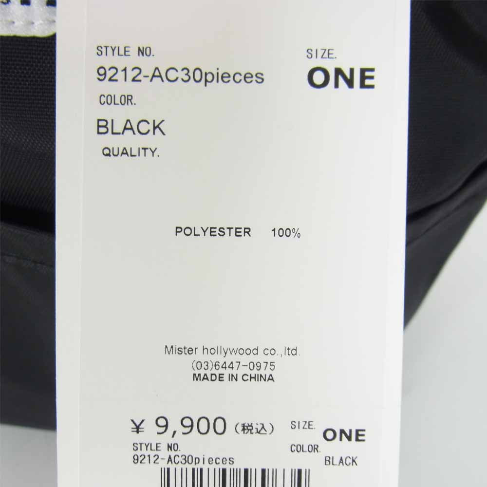 N.HOOLYWOOD エヌハリウッド 9212-AC30-pieces × OUTDOOR アウトドア TOTE BAG SMALL トート バッグ スモール ブラック系【新古品】【未使用】【中古】