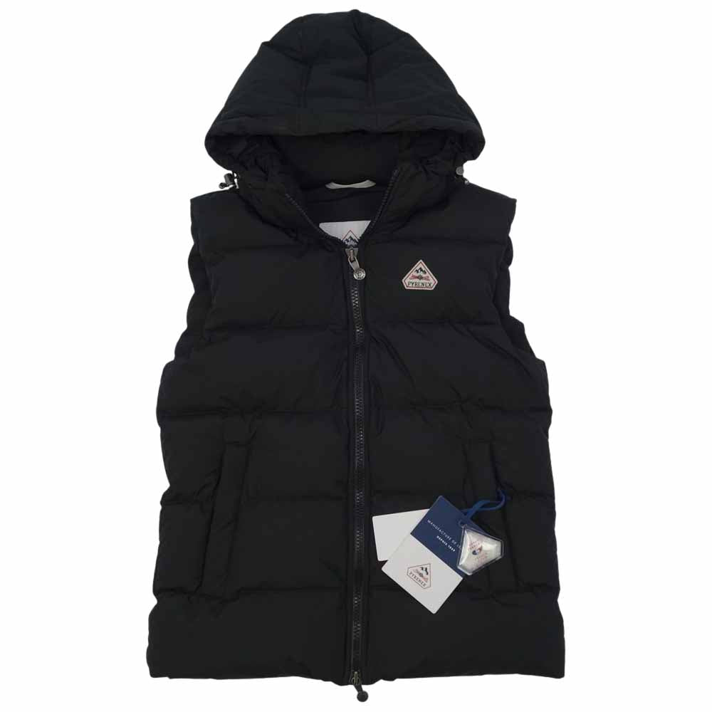 Pyrenex ピレネックス SPOUTNIC MINI RS VEST スプートニック ベスト マット ダウンベスト ダウンジャケット ブラック系 S【極上美品】【中古】