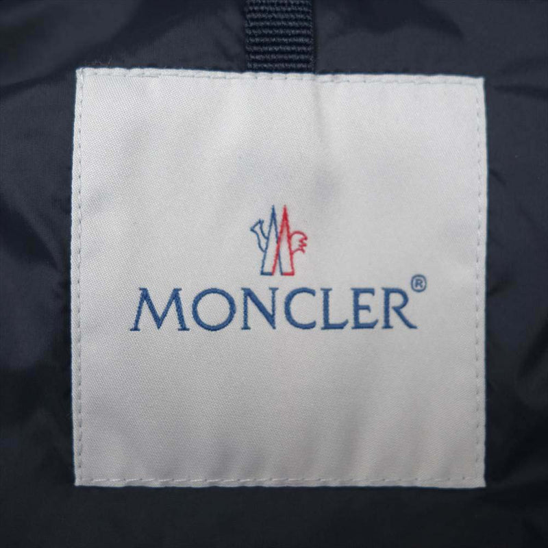 MONCLER モンクレール 国内正規品 JACOB ヤコブ キルト ダウン ジャケット ブラック系 XS【中古】