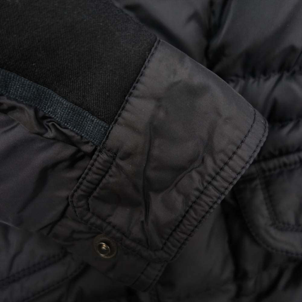 MONCLER モンクレール 国内正規品 JACOB ヤコブ キルト ダウン ジャケット ブラック系 XS【中古】