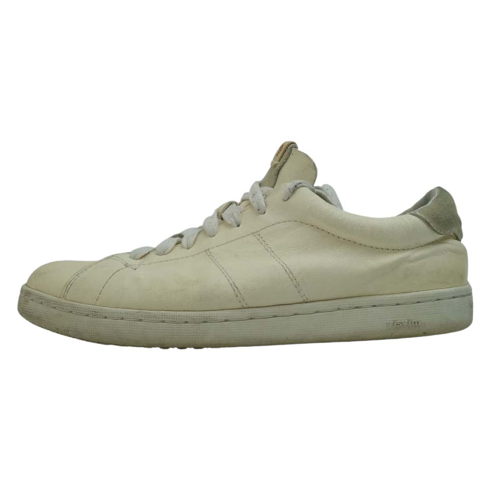 VISVIM ビズビム FOLEY FOLK レザー ローカット スニーカー オフホワイト系 US9.5【中古】