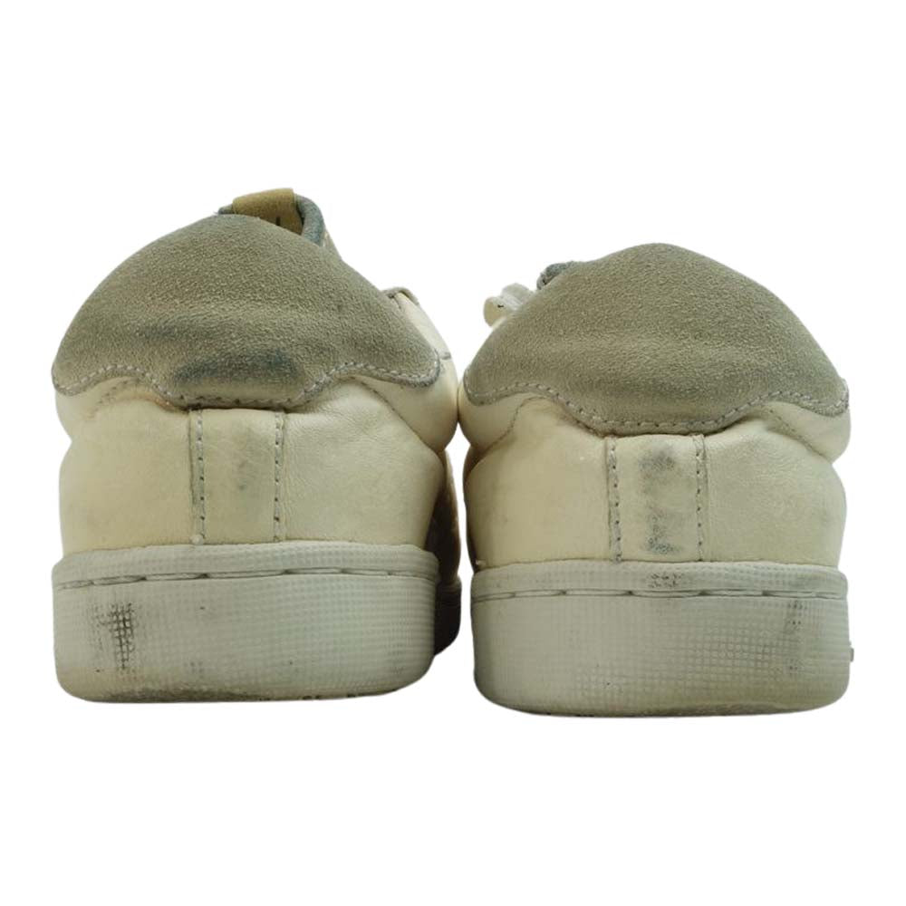 VISVIM ビズビム FOLEY FOLK レザー ローカット スニーカー オフホワイト系 US9.5【中古】