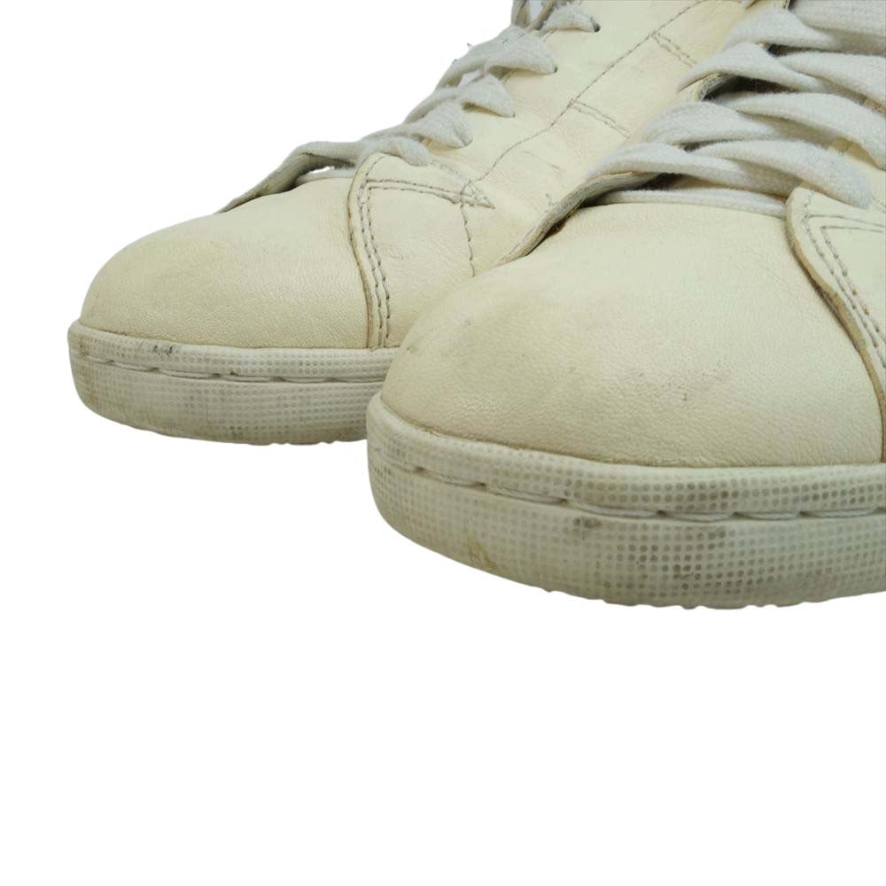 VISVIM ビズビム FOLEY FOLK レザー ローカット スニーカー オフホワイト系 US9.5【中古】