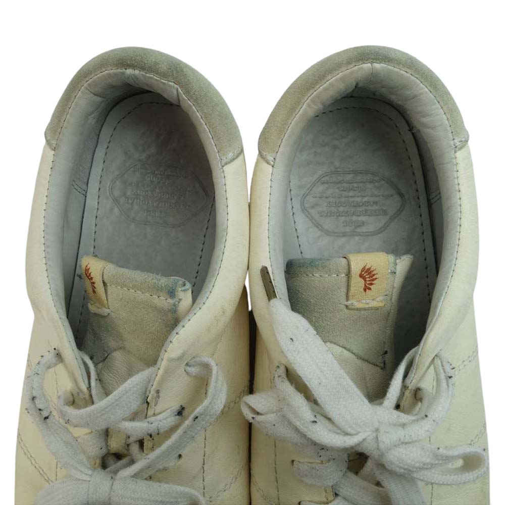 VISVIM ビズビム FOLEY FOLK レザー ローカット スニーカー オフホワイト系 US9.5【中古】